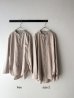 画像9: RINEN 40/1ライトモールスキン スタンドカラーシャツ ( unisex )
