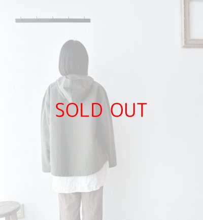 画像4: NATURAL LAUNDRY コットンリネンポプリン ジップアップブルゾン