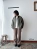 画像5: NATURAL LAUNDRY コットンリネンポプリン ジップアップブルゾン