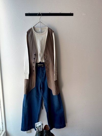 画像4: nouvelles du paradis トロワフライス クルーネックカットソー