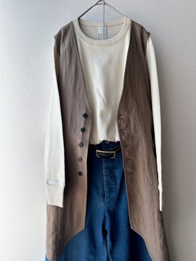 画像5: nouvelles du paradis トロワフライス クルーネックカットソー