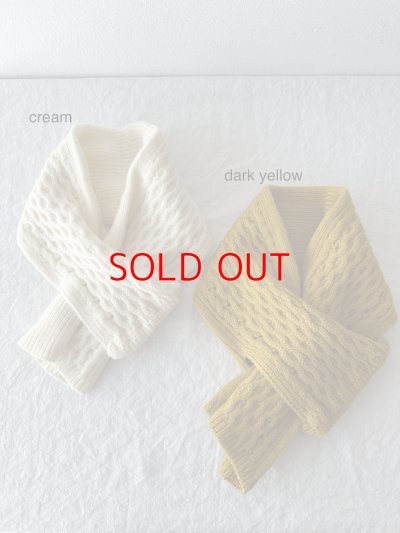 画像1: *sale30%off* French Bull ハニカムミニマフラー