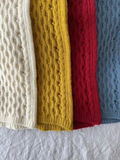 画像6: French Bull ハニカムミニマフラー