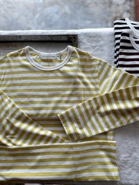 nouvelles du paradis トロワ天竺ボーダー クルーT