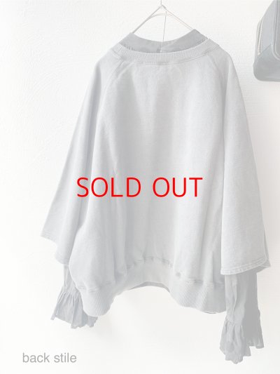 画像5: Veritecoeur Pigment dye スウェットプルオーバー