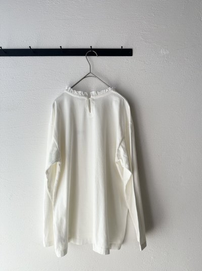 画像9: grin 40/2天竺 × 布帛 フリルPO【クリックポスト（185円）発送可能】