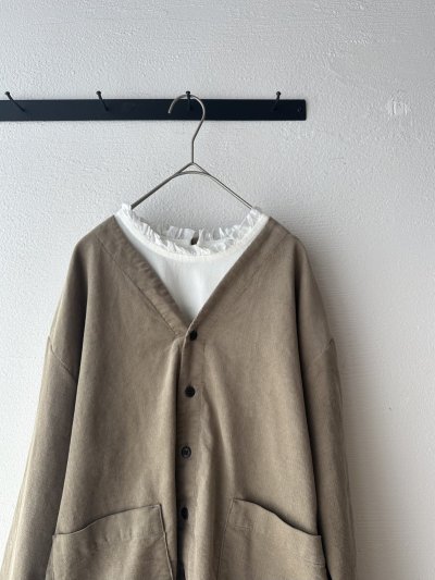 画像3: grin 40/2天竺 × 布帛 フリルPO【クリックポスト（185円）発送可能】