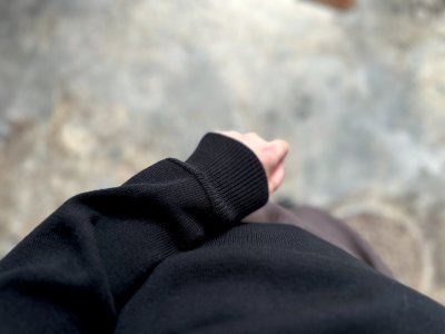 画像4: prit 2/30スーパーファインメリノウールコットン9G天竺編み Vガゼットワイドプルオーバー