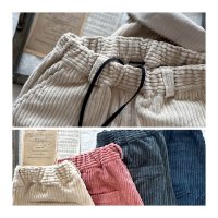 Luminaes 太畝コーデュロイ トラウザーPT