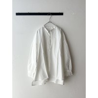 grin コットンリネンダンプ ピンタックシャツ【クリックポスト（185円）発送可能】