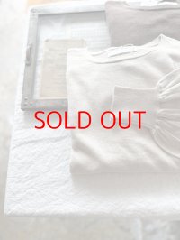 *sale30%off* NATURAL LAUNDRY 綿ウールカシミヤ ギャザープルオーバー