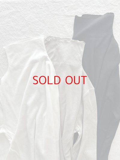 画像1: nouvelles du paradis スーピマ接結ハイネック 【クリックポスト（185円）発送可能】