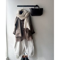 Vlas Blomme L/C Buff テーパードパンツ (unisex)