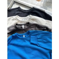 prit 30/10裏毛起毛 ラグランスリーブプルオーバー 