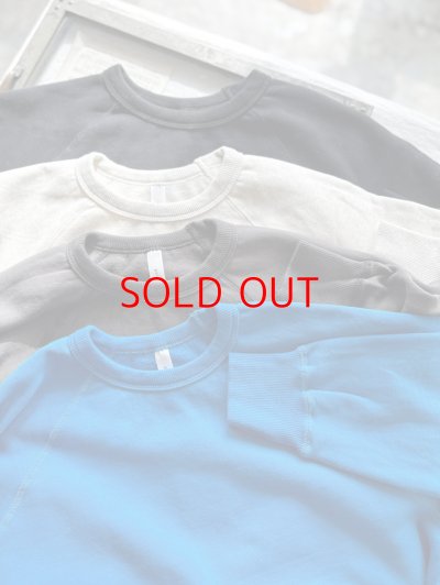 画像4: prit 30/10裏毛起毛 ラグランスリーブプルオーバー 