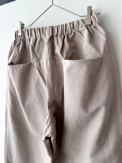 画像6: prit 30/1三本引き揃えドビーツイル両面起毛 コクーンパンツ 