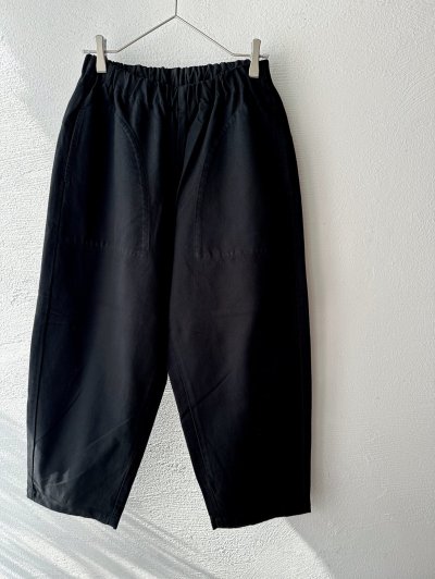 画像8: prit 30/1三本引き揃えドビーツイル両面起毛 コクーンパンツ 