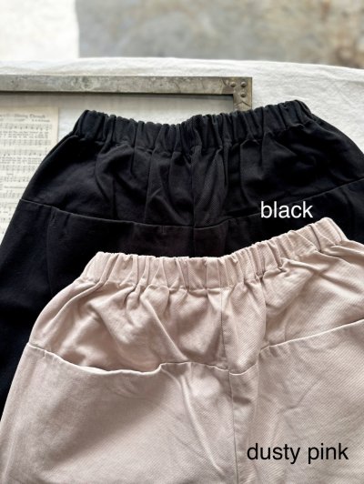 画像11: prit 30/1三本引き揃えドビーツイル両面起毛 コクーンパンツ 