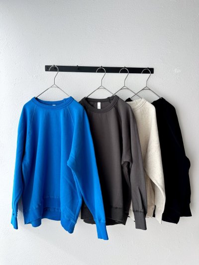 画像3: prit 30/10裏毛起毛 ラグランスリーブプルオーバー 