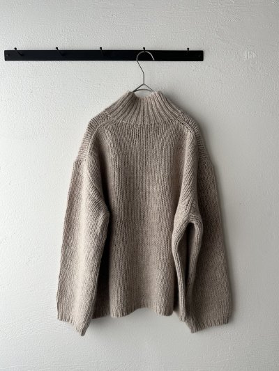 画像6: Véritécoeur ハンドニットハイネックプルオーバー