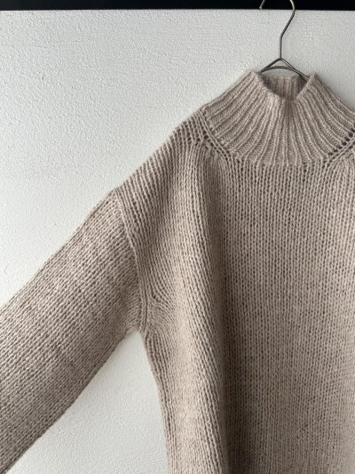 画像3: Véritécoeur ハンドニットハイネックプルオーバー