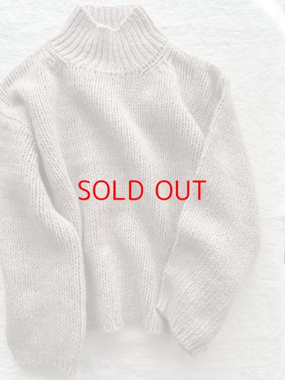 画像9: Véritécoeur ハンドニットハイネックプルオーバー