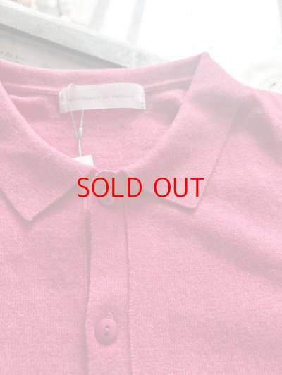 画像3: nouvelles du paradis ムーコットン ポロカーディガン