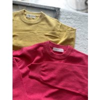 nouvelles du paradis ムーコットン クルーネックニット