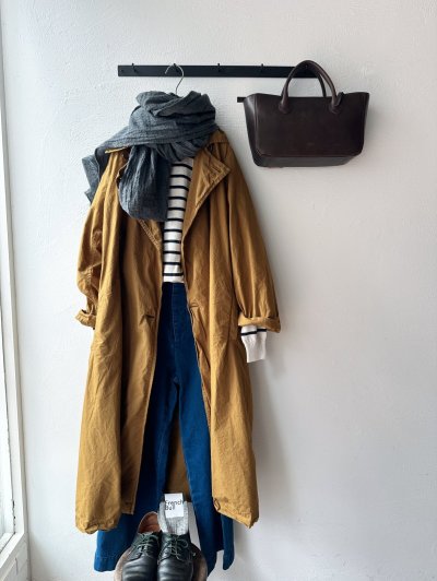 画像5: nouvelles du paradis ムーコットン ボーダークルーネックニット