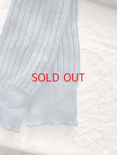 画像2: memeri カシミヤコットン アーム＆レッグウォーマー【3双までクリックポスト可】
