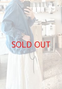 Véritécoeur ユニセックスデニムブルゾン