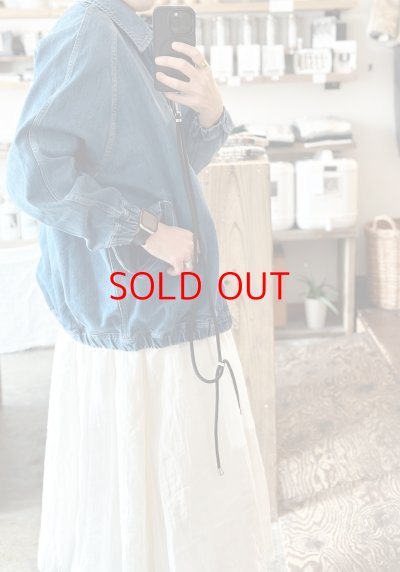 画像1: Véritécoeur ユニセックスデニムブルゾン