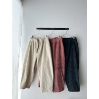 【antique white,12中旬再入荷】Luminaes ゆったりコーデュロイパンツ