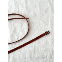 non-fragile 本革 極細ロングベルト