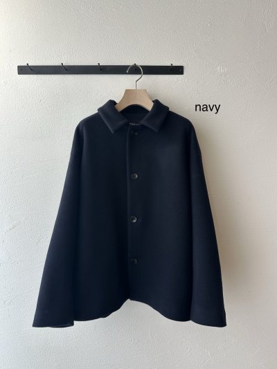 画像2: Véritécoeur メルトンショートコート