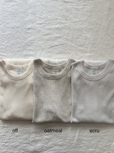 画像2: nouvelles du paradis コットンテレコ プチクルー【クリックポスト発送可】