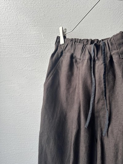 画像5: Luminaes 起毛リネン タックバレルPT