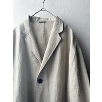 Luminaes 起毛リネン ジャケットコート【unisex】
