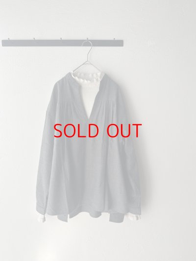 画像7: grin 綿ビエラ スキッパープルオーバー