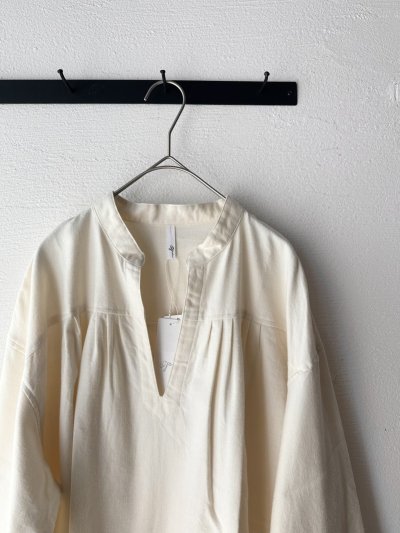 画像5: grin 綿ビエラ スキッパープルオーバー