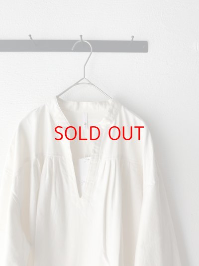 画像11: grin 綿ビエラ スキッパープルオーバー