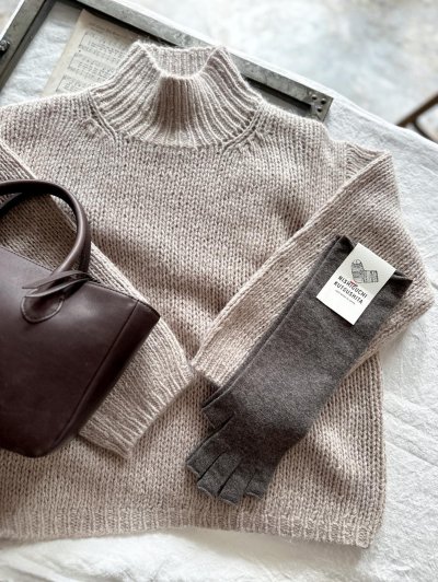 画像6: Véritécoeur ハンドニットハイネックプルオーバー