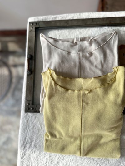 画像2: nouvelles du paradis ソフトフライス メロークルーネック 【クリックポスト（185円）発送可能】