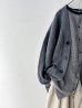 画像2: *sale30%off* prit 2/15ラムウール5G天竺編み Vネックワイドカーディガン (2)