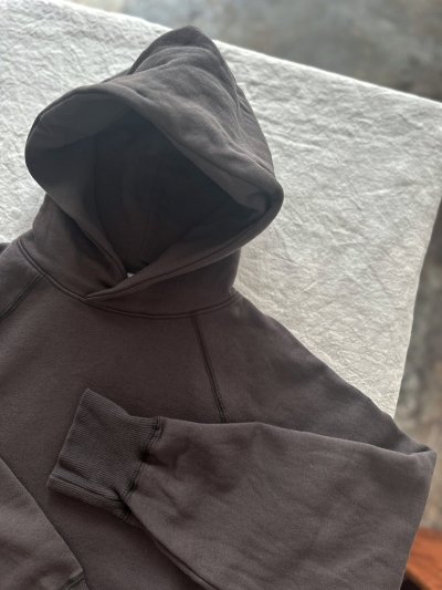 画像4: prit 30/10裏毛起毛 ラグランスリーブ フードプルオーバー 