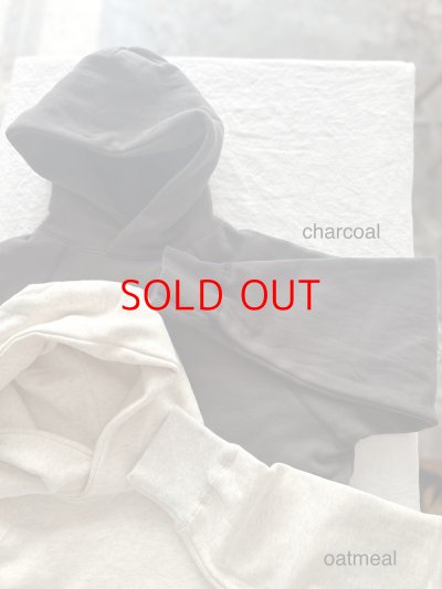 画像6: prit 30/10裏毛起毛 ラグランスリーブ フードプルオーバー 