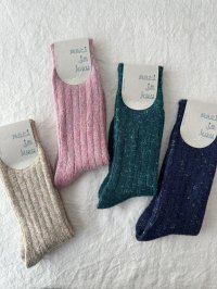 meri ja kuu(メリヤクー) KASURI tam rib【３足までクリックポスト(185円) 】