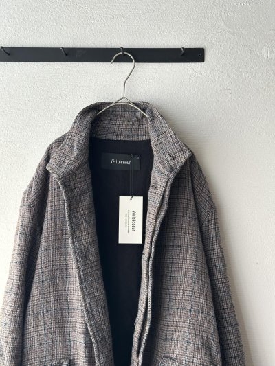 画像12: Véritécoeur グレンチェックコート