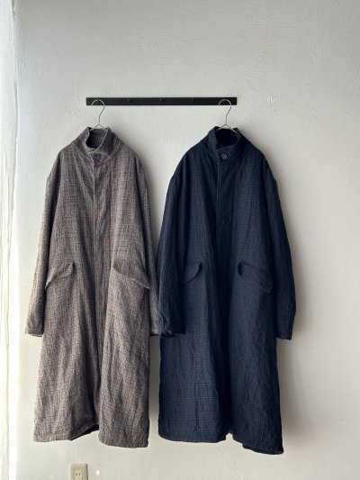 画像1: Véritécoeur グレンチェックコート