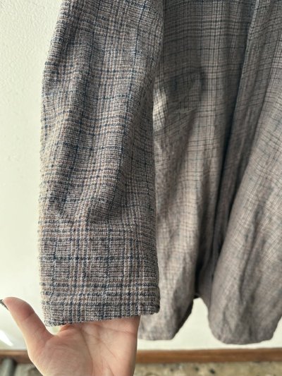 画像7: Véritécoeur グレンチェックコート